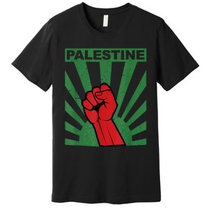 I Stand With Palestine For Their Freedom Free Palestine Premium T-Shirt