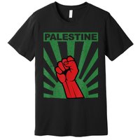 I Stand With Palestine For Their Freedom Free Palestine Premium T-Shirt