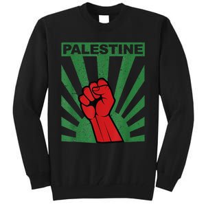 I Stand With Palestine For Their Freedom Free Palestine Tall Sweatshirt