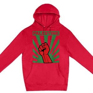 I Stand With Palestine For Their Freedom Free Palestine Premium Pullover Hoodie