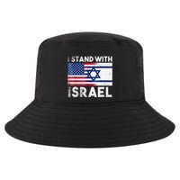 I Stand With Israel Pray For Israel US and Israel Flag Cool Comfort Performance Bucket Hat