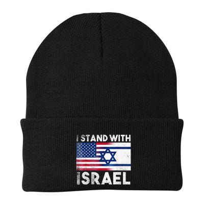 I Stand With Israel Pray For Israel US and Israel Flag Beanie