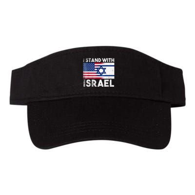 I Stand With Israel Pray For Israel US and Israel Flag Visor