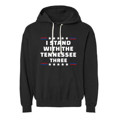 I Stand With The Tennessee Three Novelty & More Clothing Garment-Dyed Fleece Hoodie