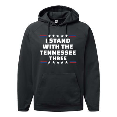 I Stand With The Tennessee Three Novelty & More Clothing Performance Fleece Hoodie