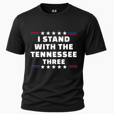 I Stand With The Tennessee Three Novelty & More Clothing Cooling Performance Crew T-Shirt