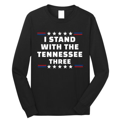 I Stand With The Tennessee Three Novelty & More Clothing Long Sleeve Shirt