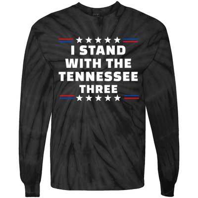 I Stand With The Tennessee Three Novelty & More Clothing Tie-Dye Long Sleeve Shirt