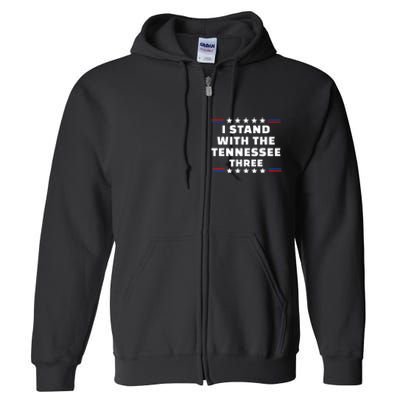 I Stand With The Tennessee Three Novelty & More Clothing Full Zip Hoodie