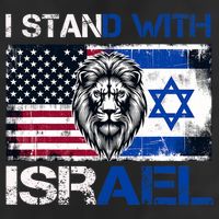 I Stand With Israel US Support Lion Love Israeli Brotherhood Cool Comfort Performance Bucket Hat
