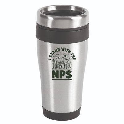 I Stand With The Nps National Park Support 16oz Travel Tumbler