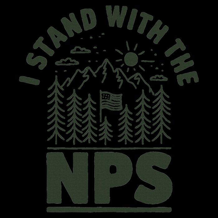 I Stand With The Nps National Park Support 16oz Travel Tumbler