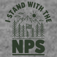 I Stand With The Nps National Park Support Toddler Hoodie