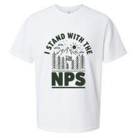 I Stand With The Nps National Park Support Sueded Cloud Jersey T-Shirt