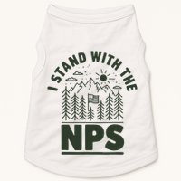 I Stand With The Nps National Park Support Doggie Tank