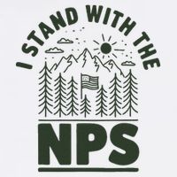 I Stand With The Nps National Park Support Apron