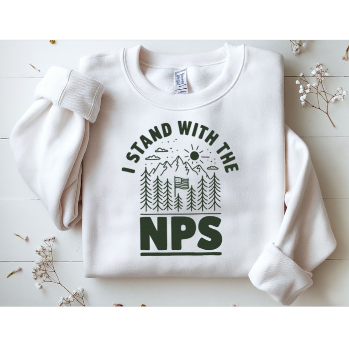 I Stand With The Nps National Park Support Sweatshirt