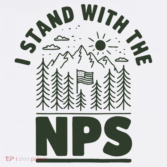 I Stand With The Nps National Park Support Sweatshirt