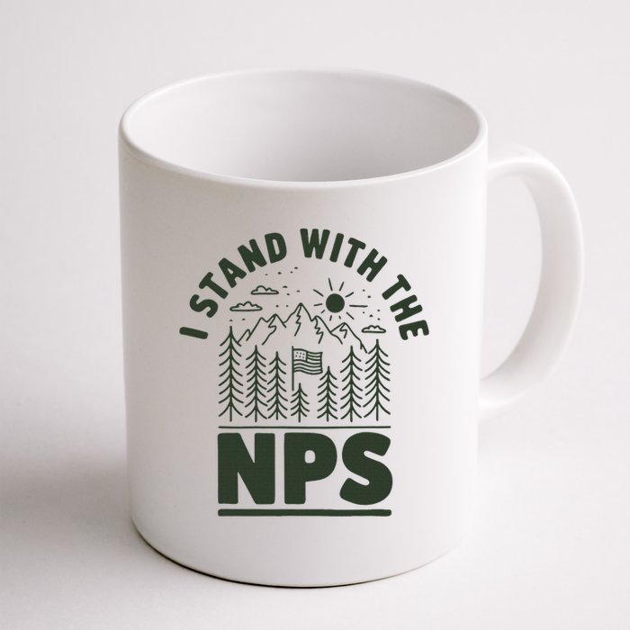I Stand With The Nps National Park Support Mug