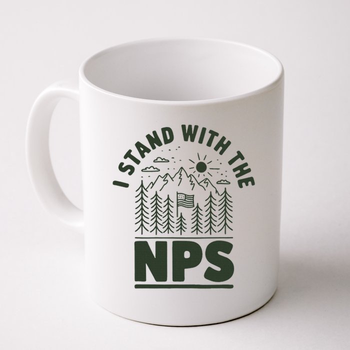 I Stand With The Nps National Park Support Mug