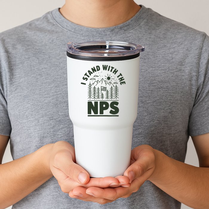 I Stand With The Nps National Park Support Tumbler