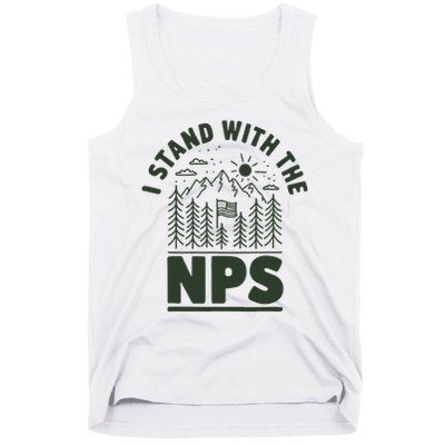 I Stand With The Nps National Park Support Tank Top