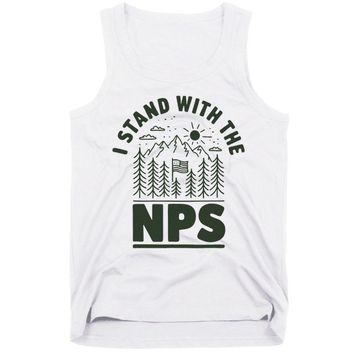 I Stand With The Nps National Park Support Tank Top