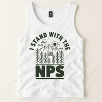 I Stand With The Nps National Park Support Tank Top