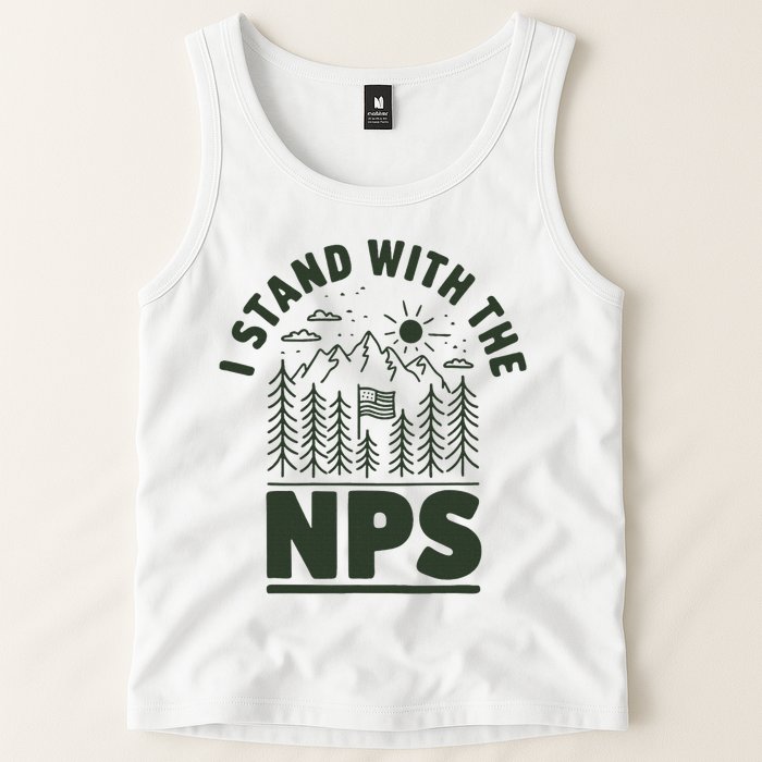 I Stand With The Nps National Park Support Tank Top