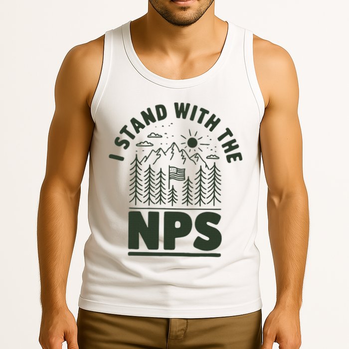 I Stand With The Nps National Park Support Tank Top