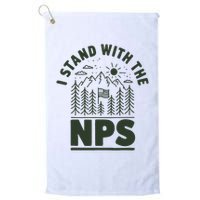 I Stand With The Nps National Park Support Golf Towel