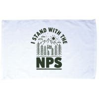 I Stand With The Nps National Park Support Microfiber Hand Towel