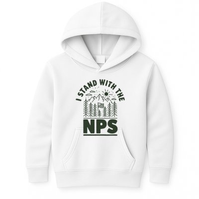 I Stand With The Nps National Park Support Kids Hoodie