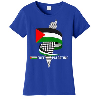 I Stand With Palestine For Their Freedom Free Palestine Women's T-Shirt