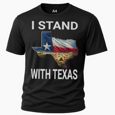 I Stand With Texas I Support Texas Performance Shirt