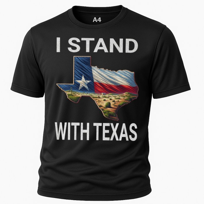 I Stand With Texas I Support Texas Performance Shirt