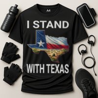 I Stand With Texas I Support Texas Performance Shirt