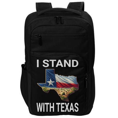 I Stand With Texas I Support Texas Impact Tech Backpack