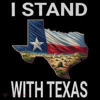 I Stand With Texas I Support Texas 16 in Basic Backpack