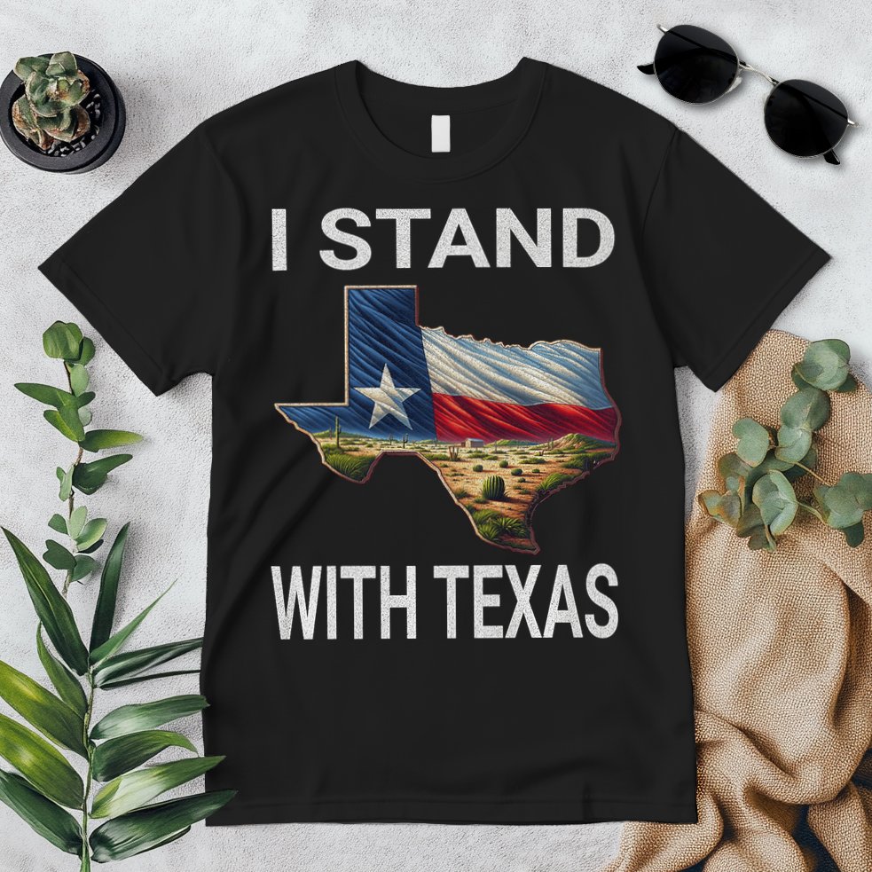 I Stand With Texas I Support Texas Premium T-Shirt