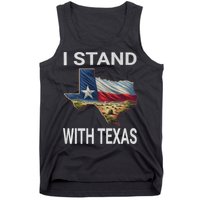 I Stand With Texas I Support Texas Tank Top
