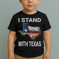 I Stand With Texas I Support Texas Toddler T-Shirt