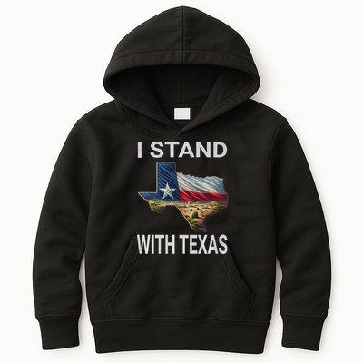 I Stand With Texas I Support Texas Kids Hoodie