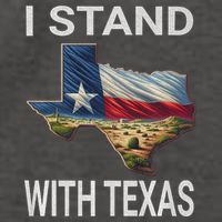 I Stand With Texas I Support Texas Vector Backpack