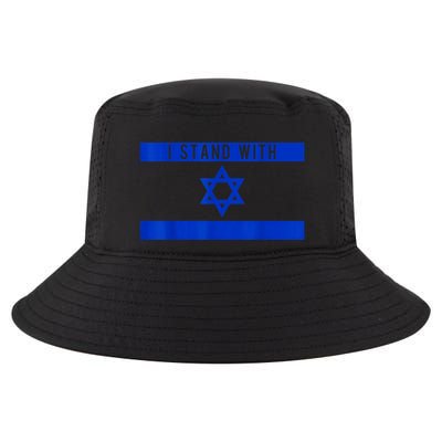 I Stand With Israel Cool Comfort Performance Bucket Hat