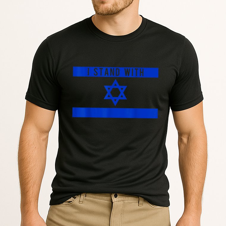 I Stand With Israel Performance Shirt