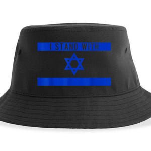 I Stand With Israel Sustainable Bucket Hat