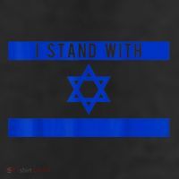 I Stand With Israel Adult Drive Performance Visor
