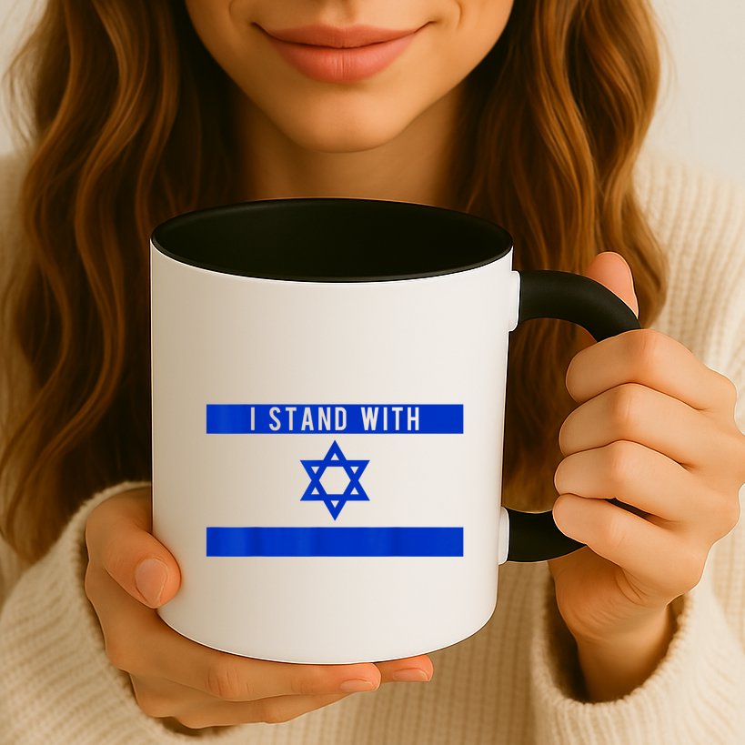 I Stand With Israel Mug