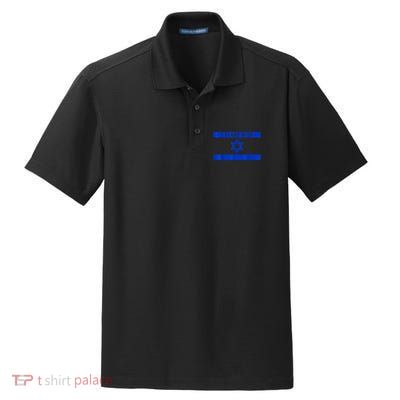 I Stand With Israel Dry Zone Grid Polo